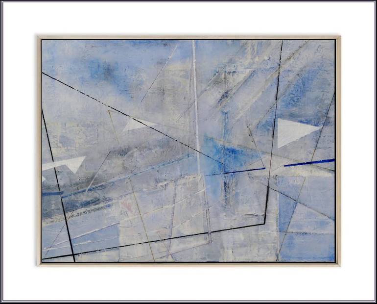Original Abstract Painting by Jean - Pierre Decort
