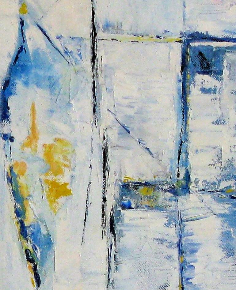 Original Abstract Expressionism Abstract Painting by Jean - Pierre Decort