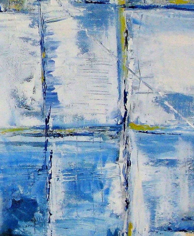 Original Abstract Expressionism Abstract Painting by Jean - Pierre Decort