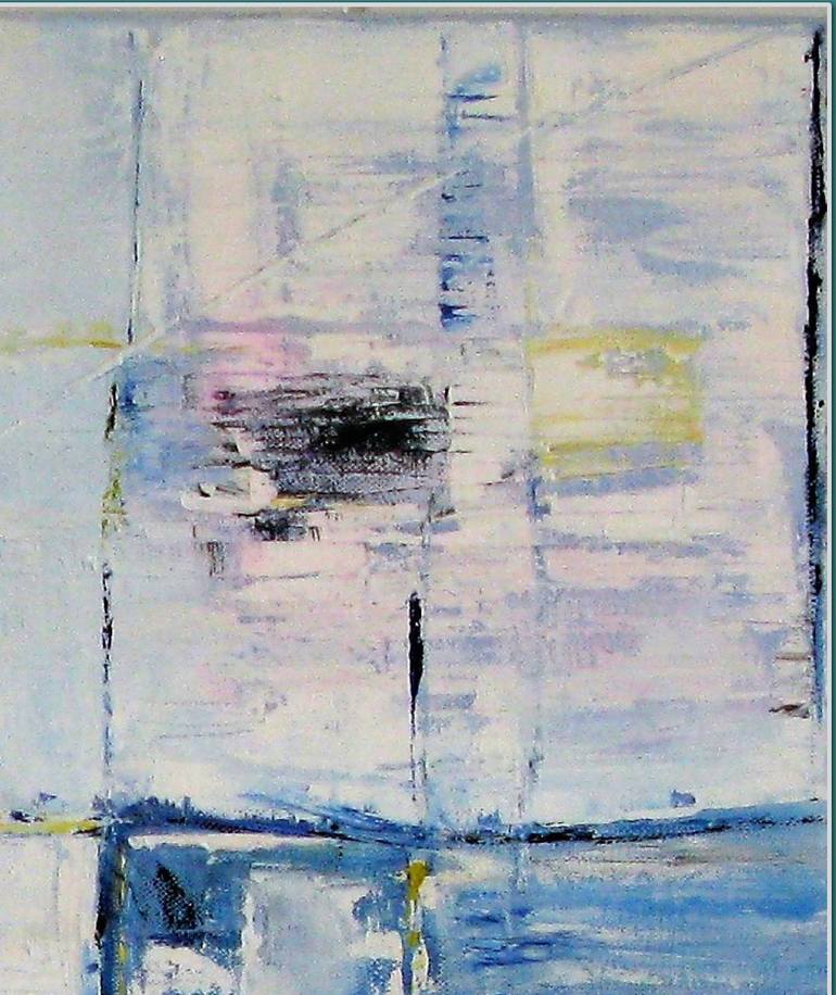 Original Abstract Expressionism Abstract Painting by Jean - Pierre Decort