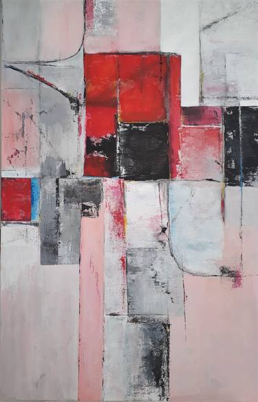 Original Modern Abstract Paintings by Jean - Pierre Decort