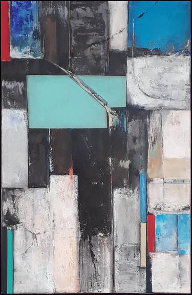 Original Modern Abstract Paintings by Jean - Pierre Decort