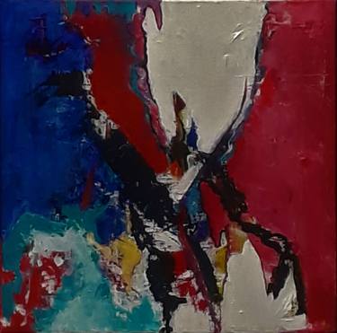 Original Abstract Expressionism Abstract Paintings by Jean - Pierre Decort