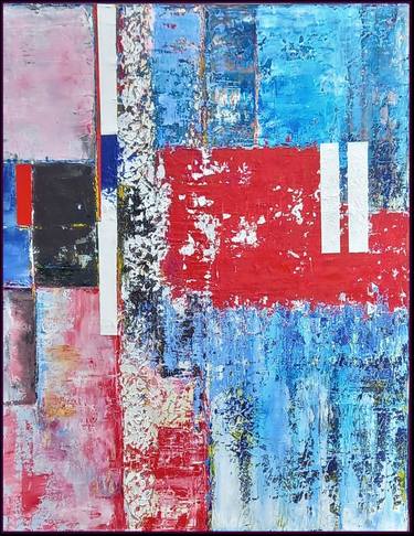 Original Abstract Paintings by Jean - Pierre Decort