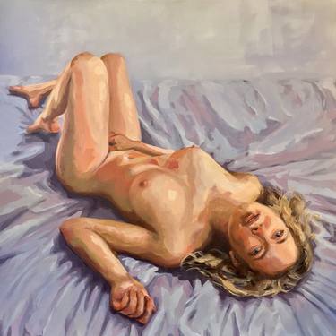 Original Nude Painting by Jess Cross