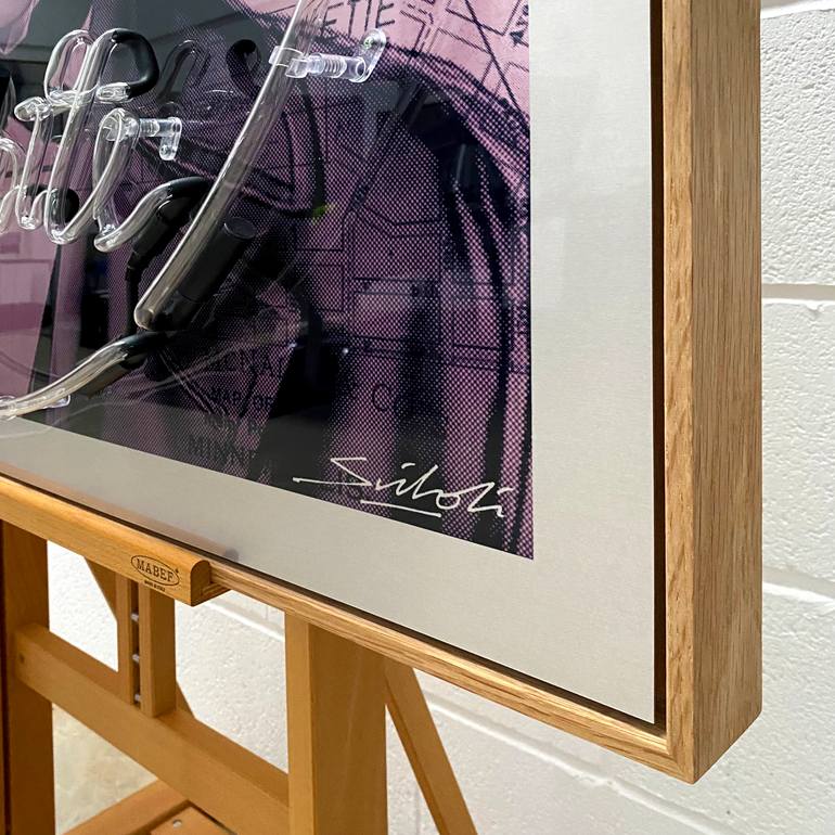 Original Pop Art Pop Culture/Celebrity Mixed Media by Louis  Sidoli 