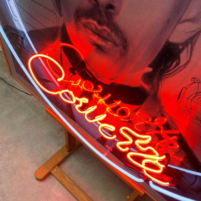 Original Pop Art Pop Culture/Celebrity Mixed Media by Louis  Sidoli 