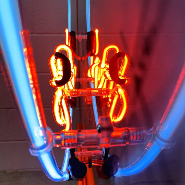 Original Pop Art Pop Culture/Celebrity Mixed Media by Louis  Sidoli 