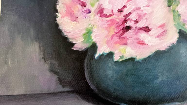 Original Expressionism Still Life Painting by Sherry Carter