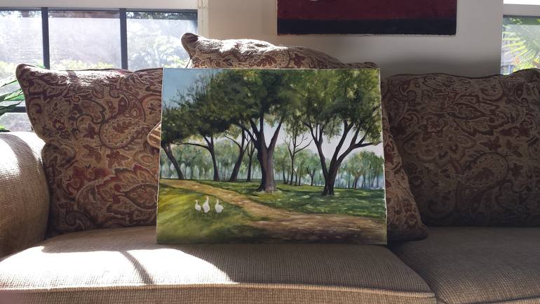 Original Conceptual Nature Painting by Sherry Carter