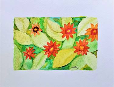 Original Garden Paintings by Sherry Carter