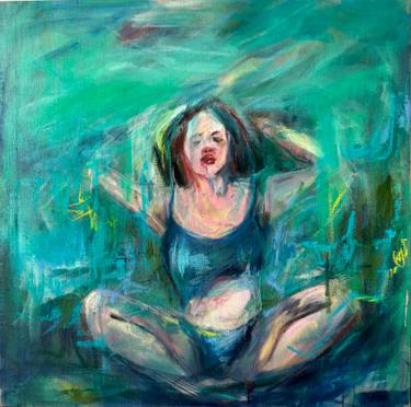 Original Abstract Women Painting by Megha Nema
