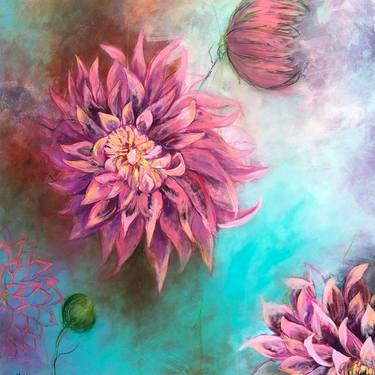 Print of Floral Paintings by Megha Nema