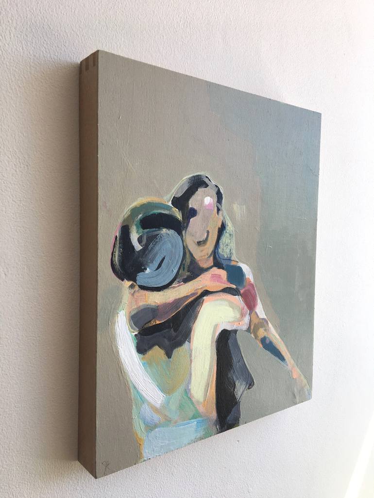 Original Figurative People Painting by Emily Kirby