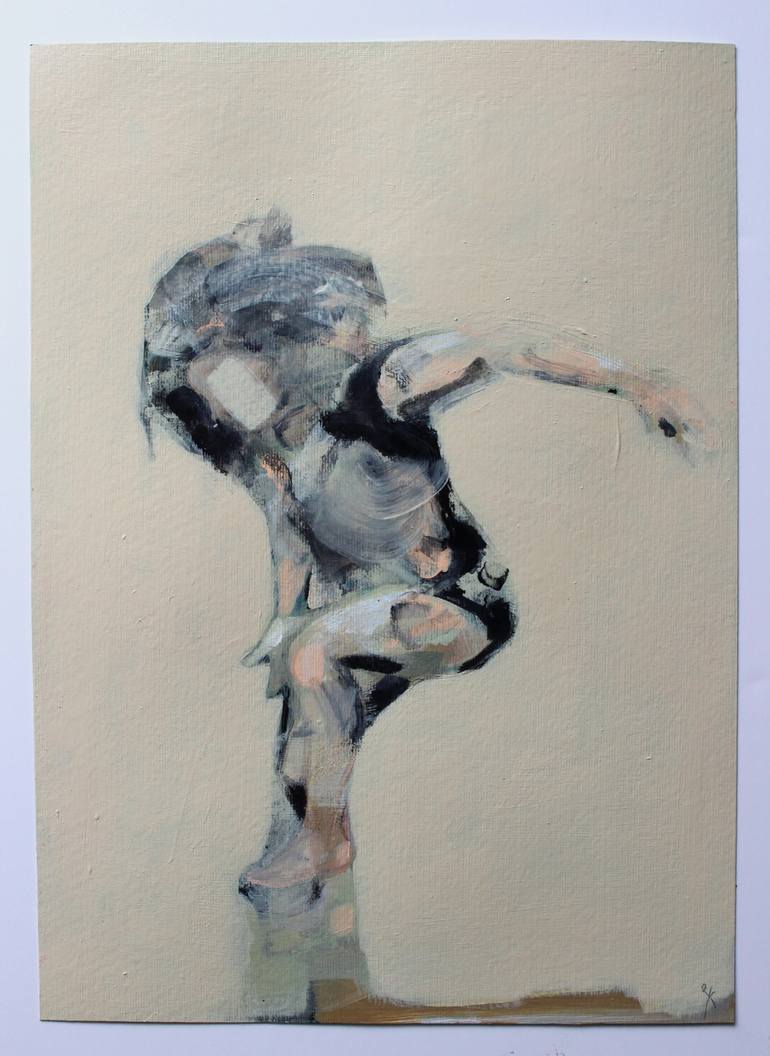 Original Figurative Kids Painting by Emily Kirby