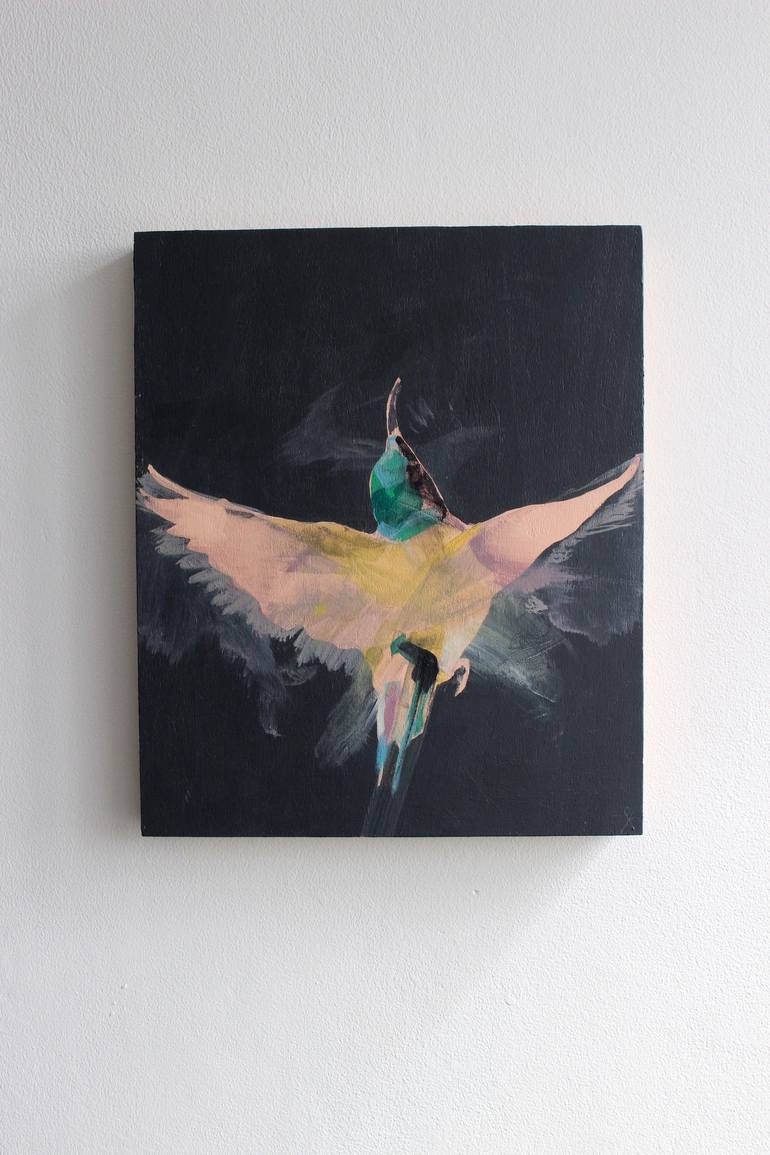 Original Figurative Animal Painting by Emily Kirby