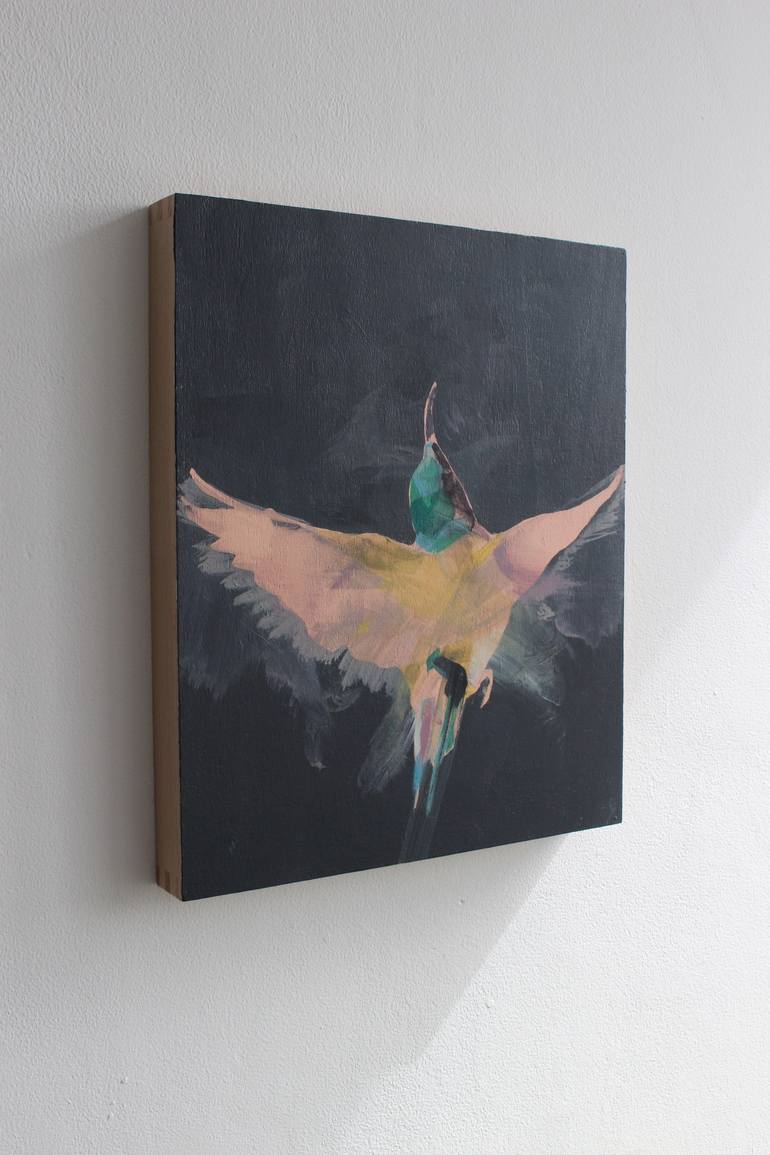 Original Figurative Animal Painting by Emily Kirby