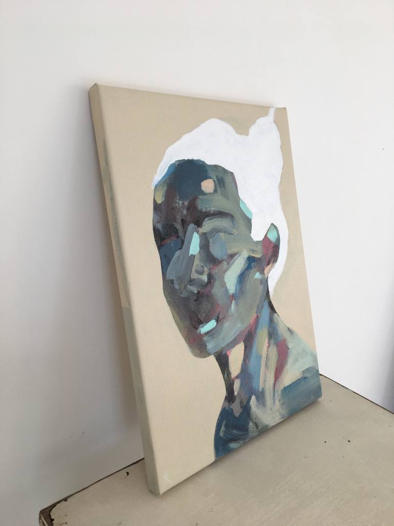 Original Portrait Painting by Emily Kirby