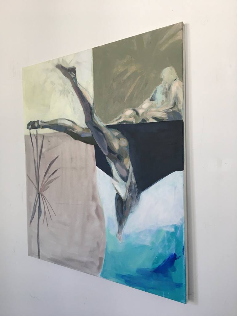 Original Figurative People Painting by Emily Kirby