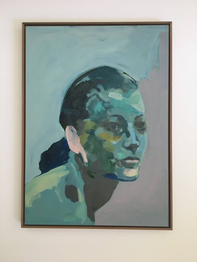Original Portrait Painting by Emily Kirby