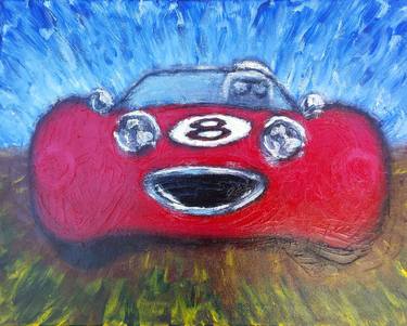 Original Modern Automobile Painting by Tom McCoy