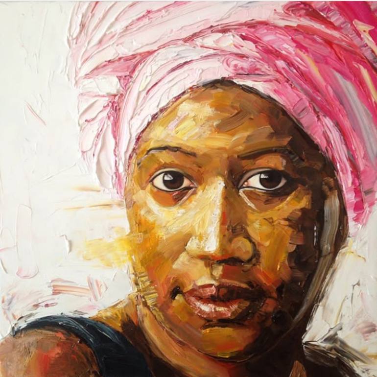 Aretha Franklin Painting By Achille Chiarello 