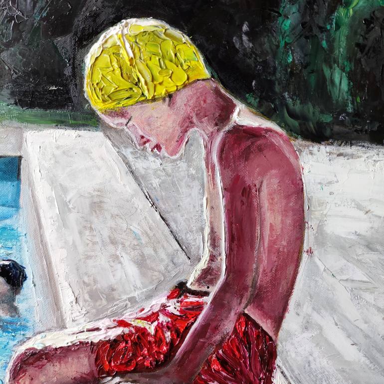 Original Figurative Children Painting by Achille Chiarello