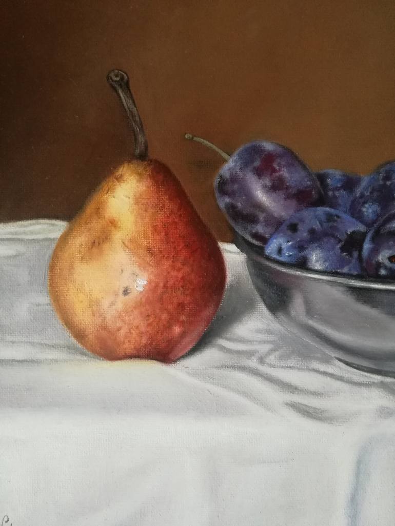 Original Photorealism Still Life Painting by Nela Radomirovic