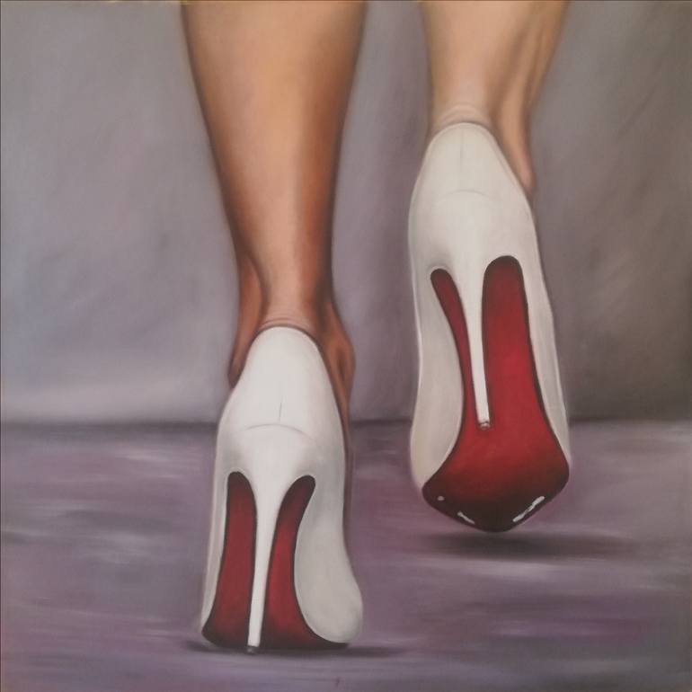 Heels Painting by Nela Radomirovic Saatchi Art