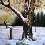 Winter landscape by Nela Radomirovic