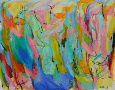 Print of Abstract Expressionism Abstract Paintings by Gabriela Tolomei