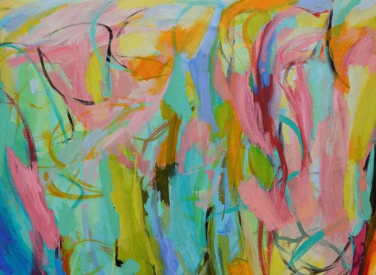 Original Abstract Painting by Gabriela Tolomei