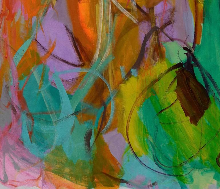 Original Abstract Painting by Gabriela Tolomei