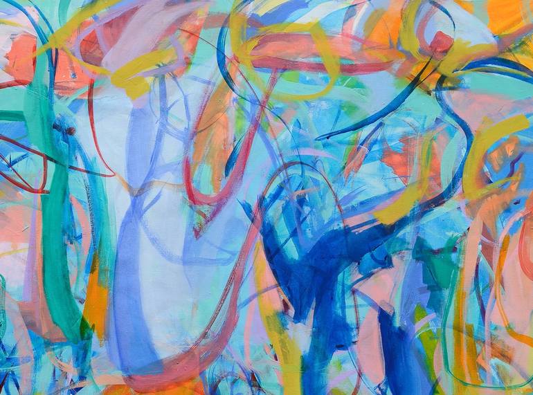 Original Abstract Painting by Gabriela Tolomei