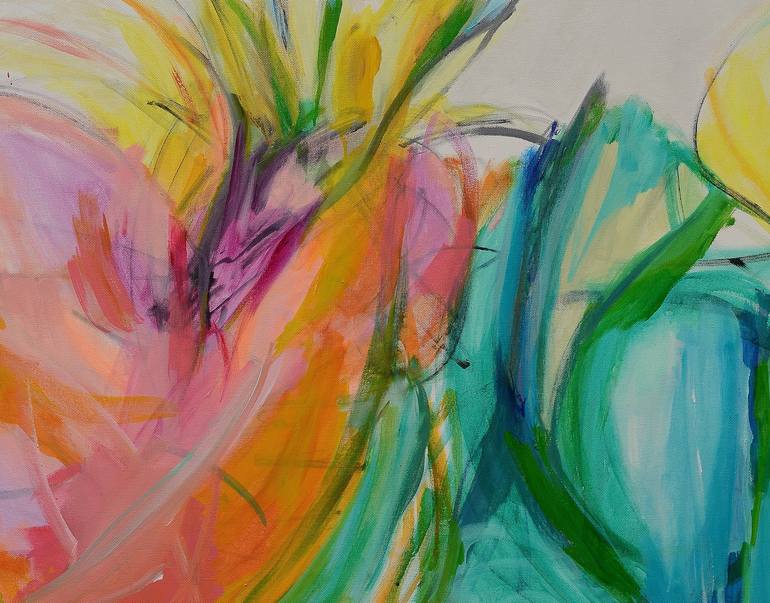 Original Abstract Painting by Gabriela Tolomei