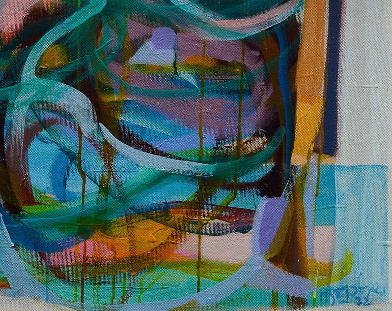 Original Modern Abstract Painting by Gabriela Tolomei