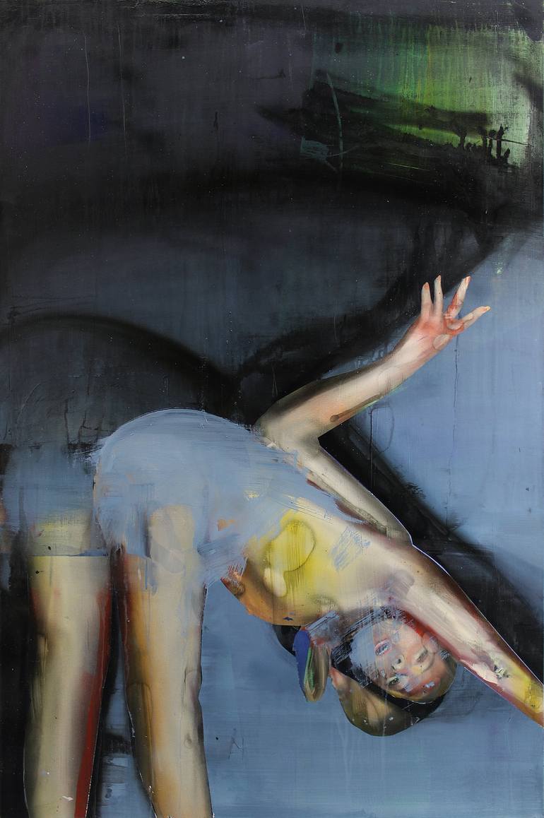 Print of Figurative Portrait Paintings by Miloš Hronec