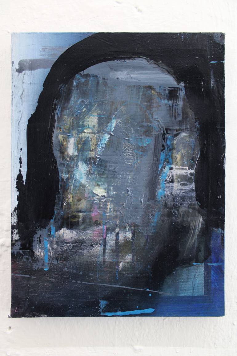 Original Contemporary People Painting by Miloš Hronec