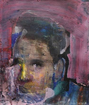 Original Expressionism Portrait Paintings by Miloš Hronec