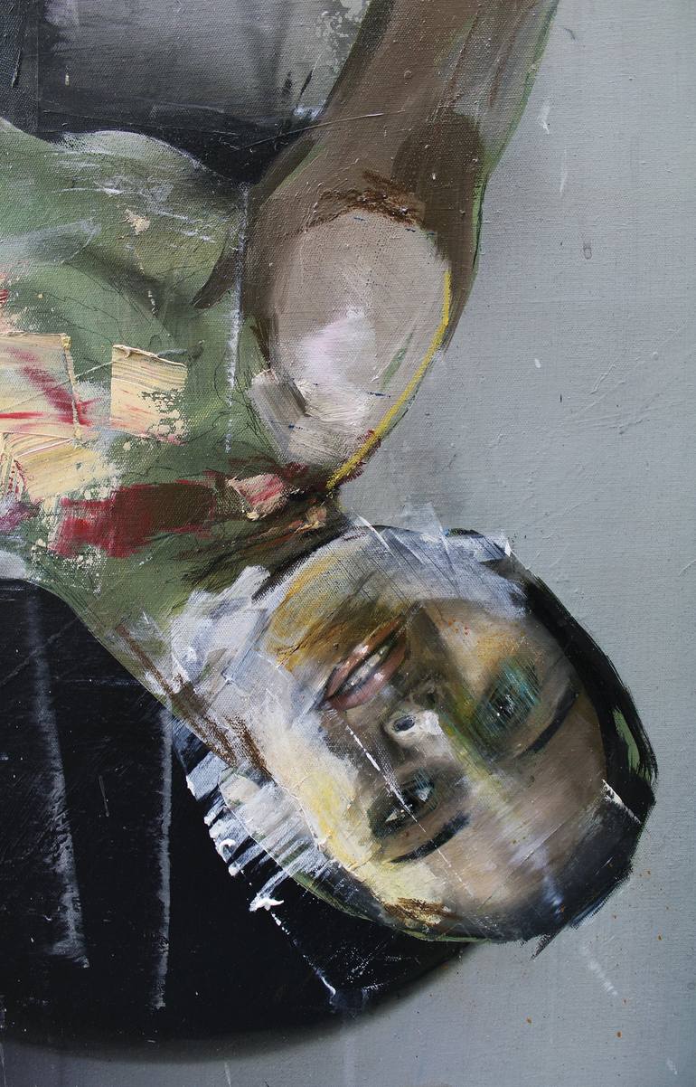 Original Contemporary People Painting by Miloš Hronec
