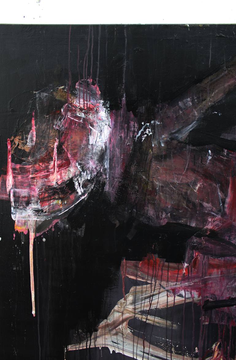 Original Contemporary People Painting by Miloš Hronec