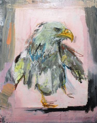 Original Expressionism Animal Paintings by Miloš Hronec