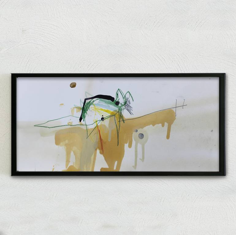 Original Abstract Animal Painting by Miloš Hronec