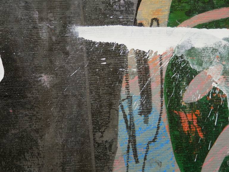 Original Modernism Abstract Painting by Miloš Hronec