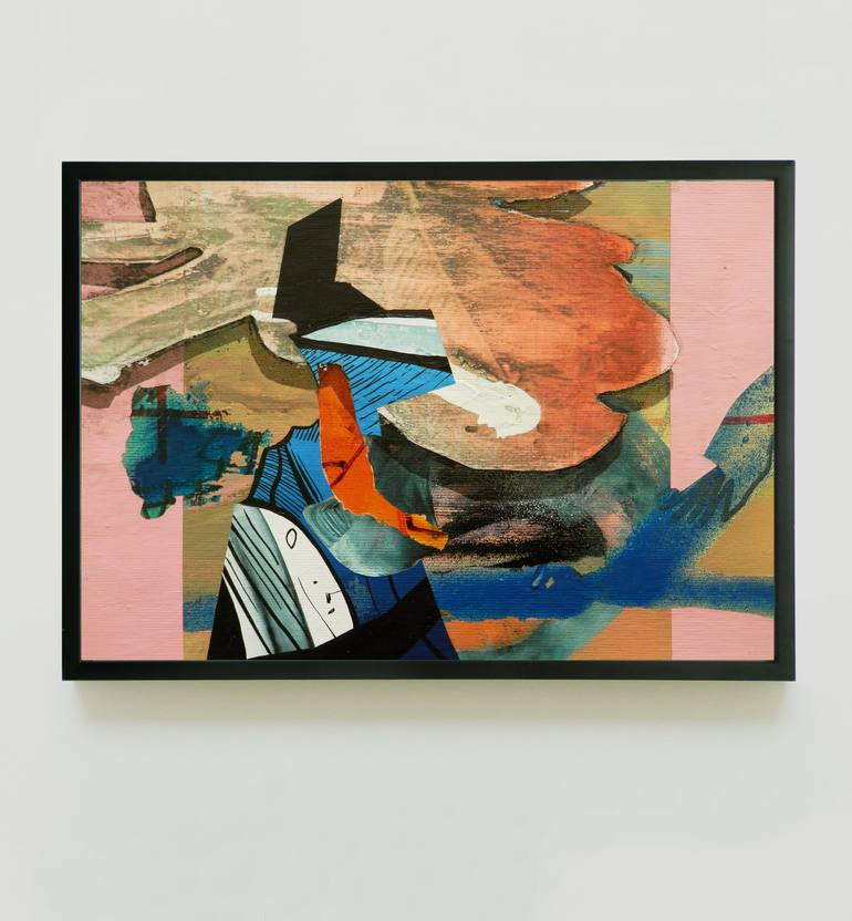 Original Figurative Abstract Painting by Miloš Hronec
