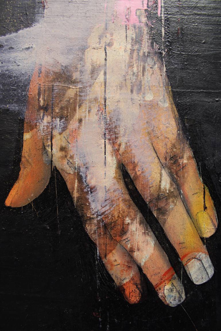 Original Expressionism Body Painting by Miloš Hronec