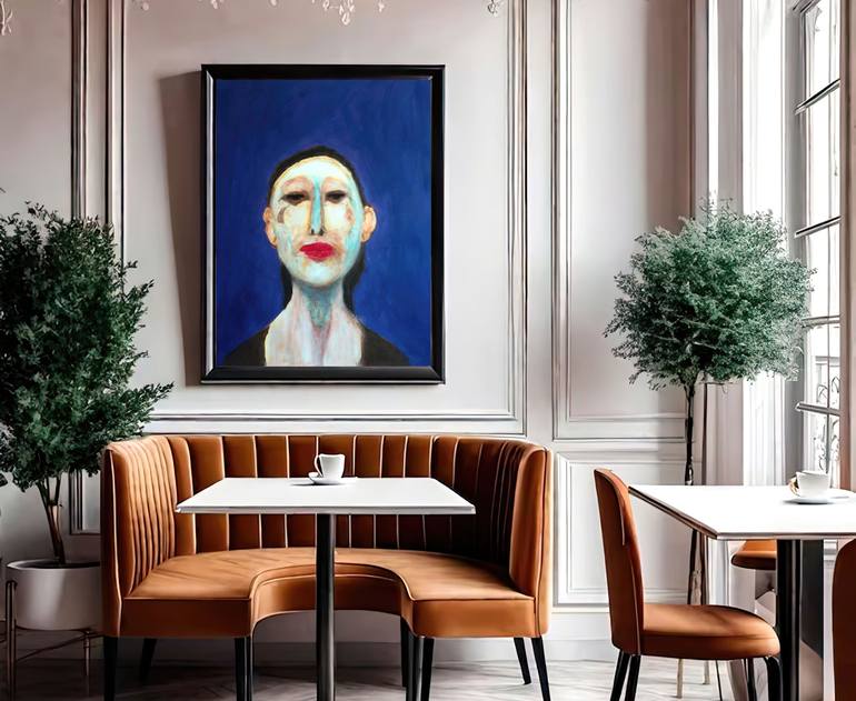 Original Abstract Expressionism Abstract Painting by Antonio Abril