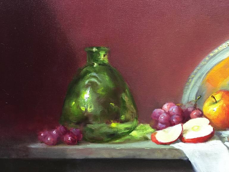 Original Fine Art Still Life Painting by Yana Golikova