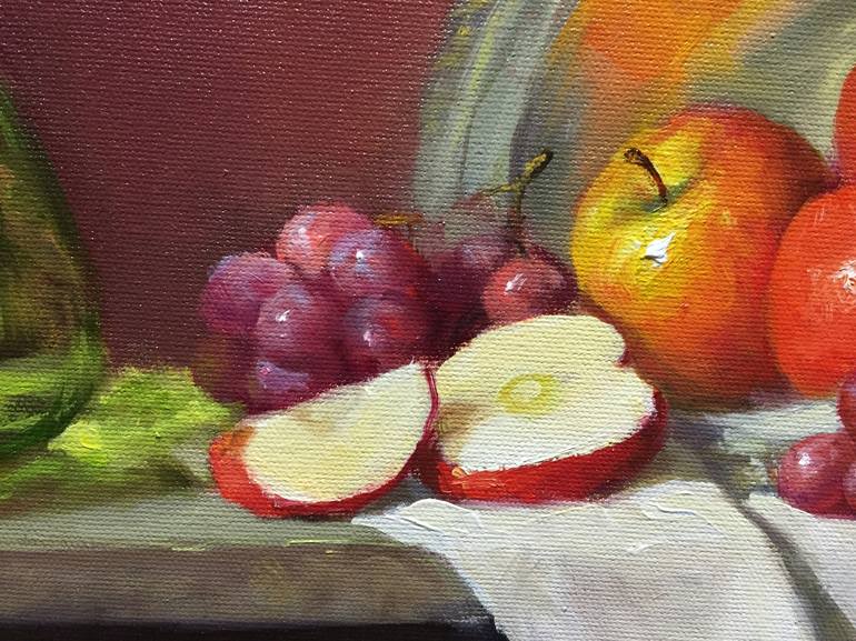 Original Fine Art Still Life Painting by Yana Golikova