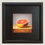I did this grapefruit painting from life, using professional artist grade oil colors. It is painted on stretched canvas (3/4 inch thick) and it measures 6x6 inches.
Painting is framed (espresso color) and ready to be hanged.
Framed size 12*12 inches.
This is a one of a kind original work signed on the front.
Please note even though I photo my paintings in sunlight to show the colors as accurate as possible slight variation in color my occur due to different screens settings.